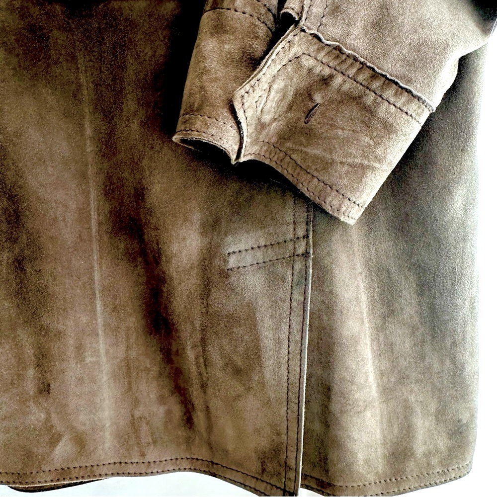 Designer Suede Jacket - Picture 13 of 14